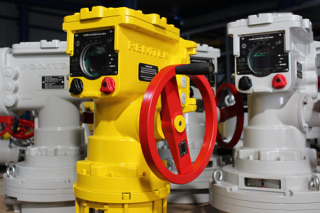 Неполнооборотные электроприводы